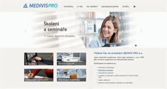 Desktop Screenshot of medivis.cz