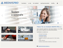 Tablet Screenshot of medivis.cz